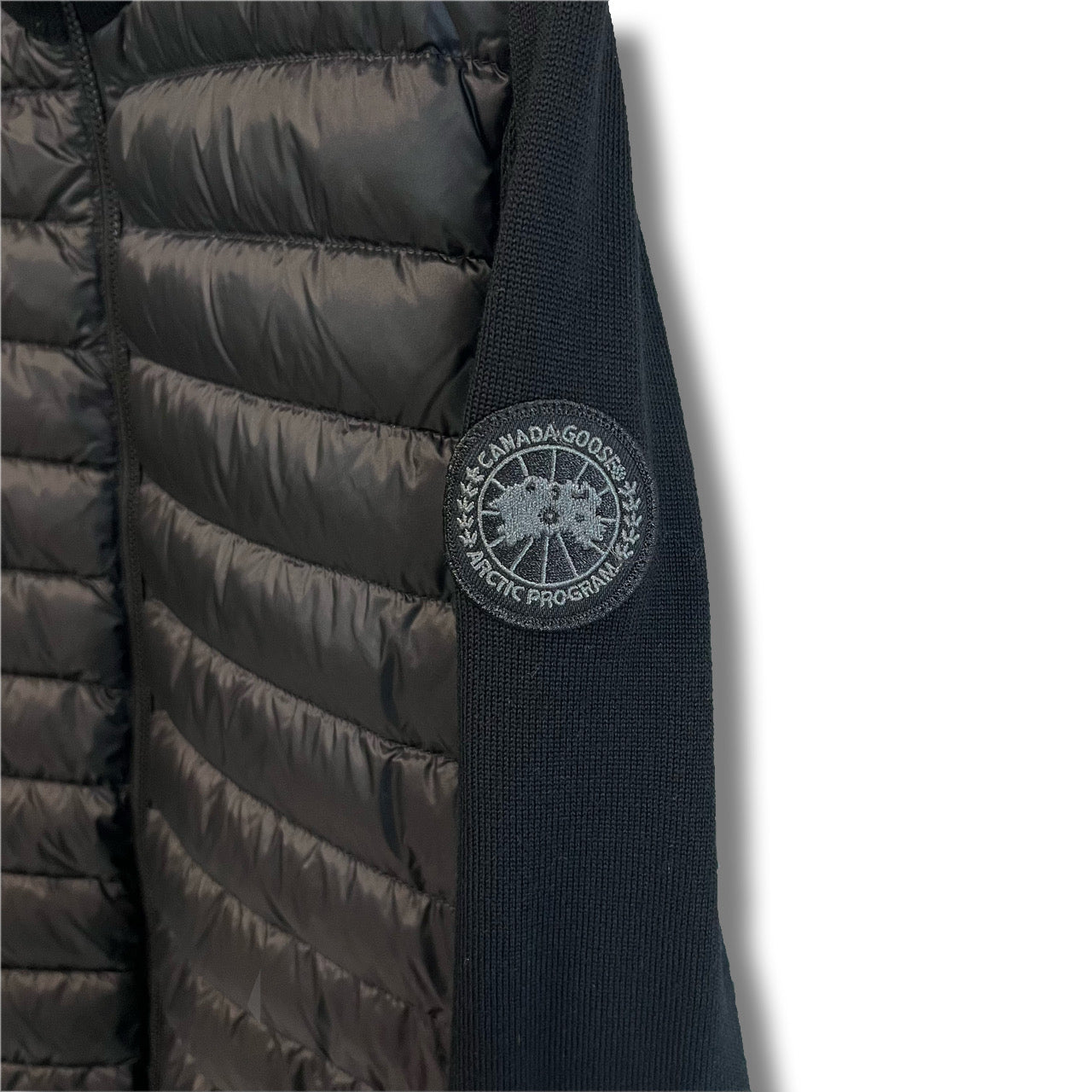 CANADA GOOSE カナダグース ダウンニット ブラックレーベル