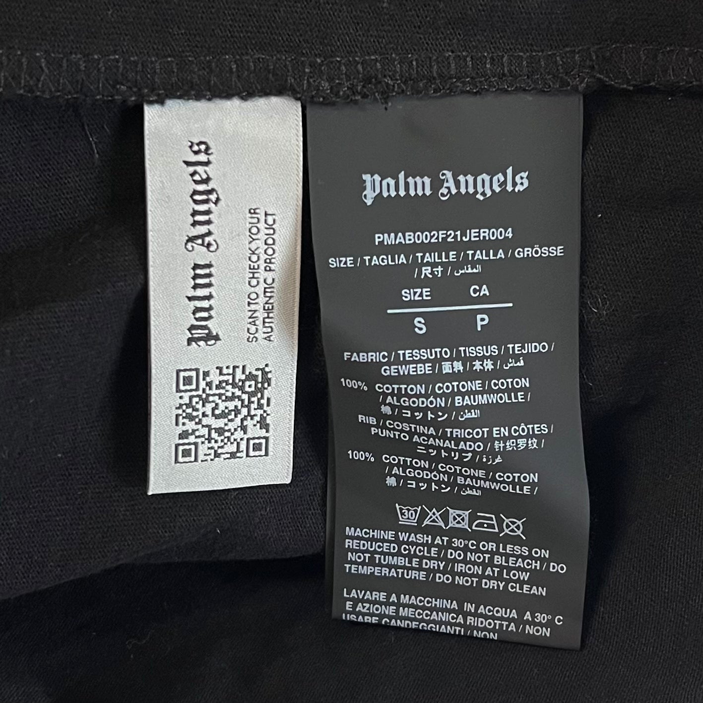Palm Angels パームエンジェルス ロングTシャツ ペイズリー