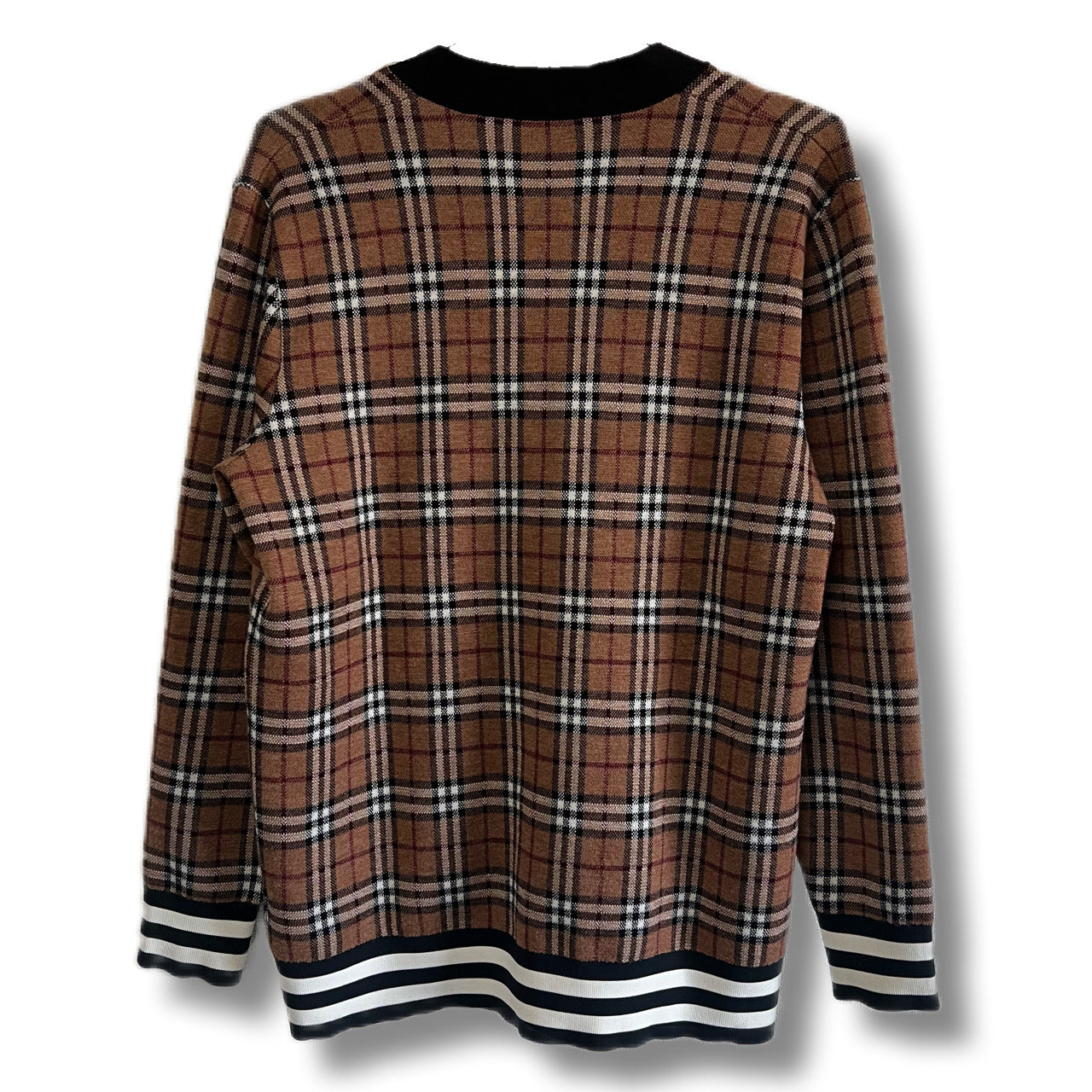 Burberry Thick Cardigan Brown