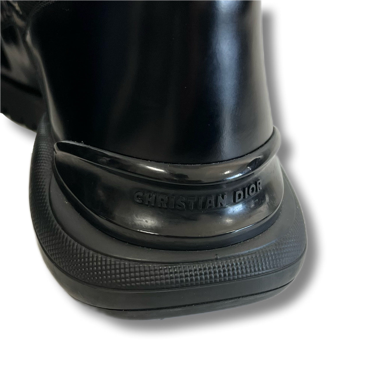 DIOR HOMME Dior Homme Combat Boots Oblique