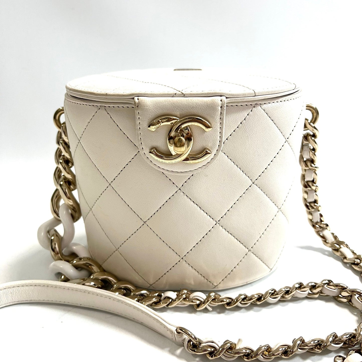 CHANEL シャネル チェーンショルダーバッグ バニティバッグ ココマーク