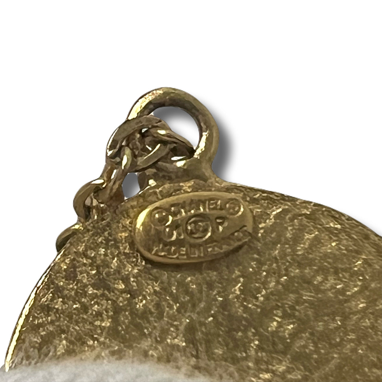 CHANEL Chanel earrings Coco mark chain