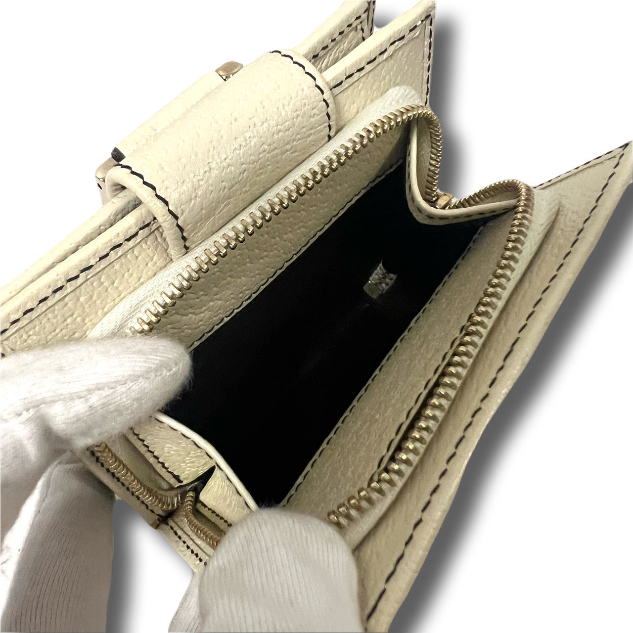 GUCCI Gucci Folding Wallet Interlocking