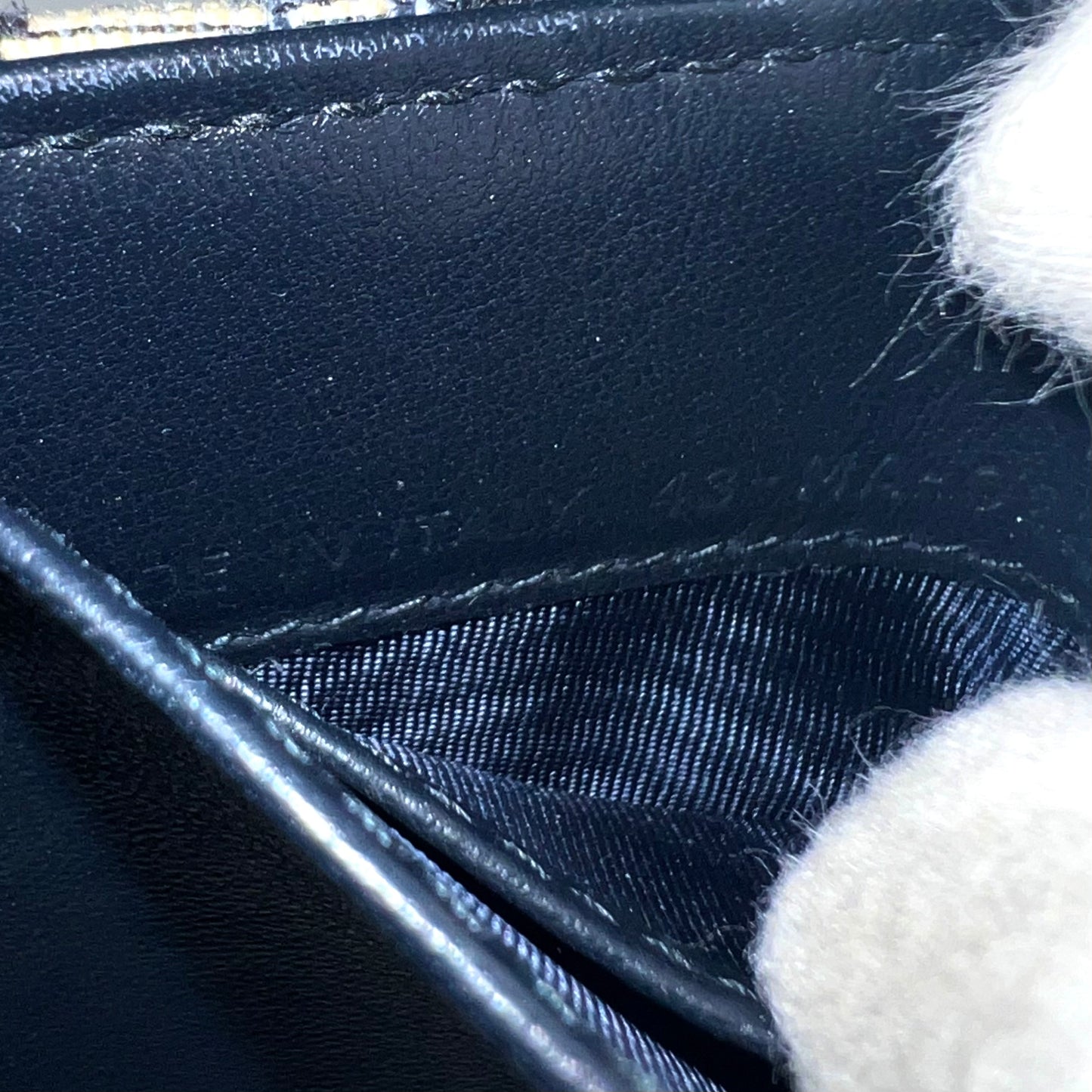 Christian Dior Tri-fold Wallet Saddle Oblique Trotter