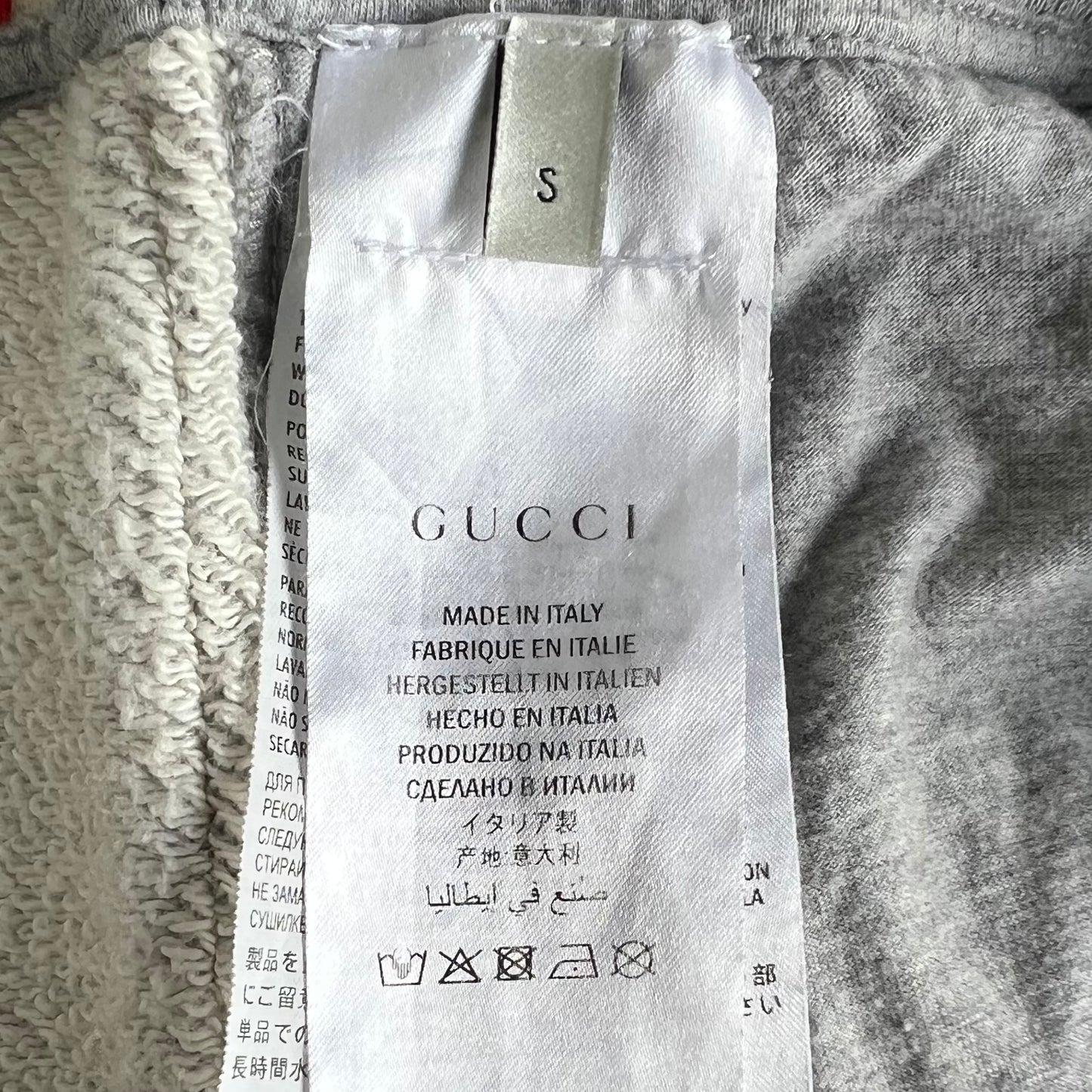 GUCCI Gucci sweatpants grey