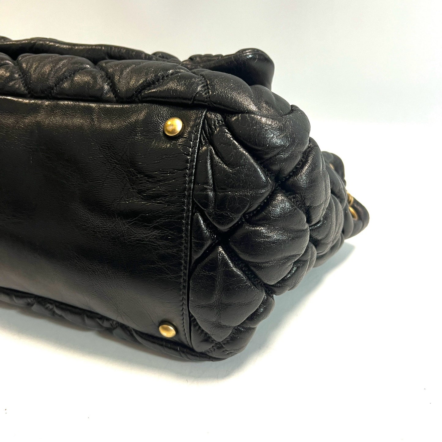 CHANEL シャネル ワンショルダーバッグ バブルキルト マトラッセ