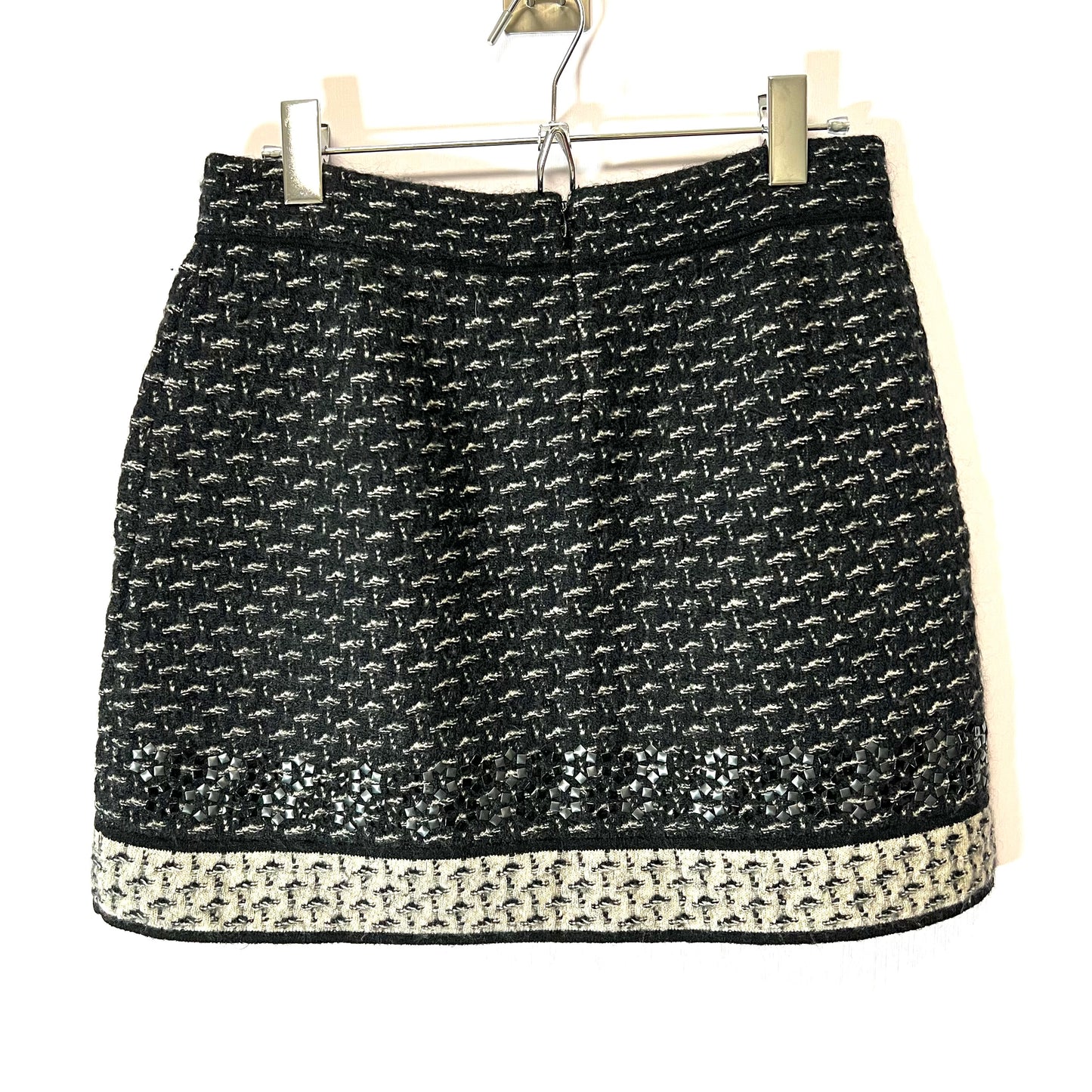 CHANEL シャネル ニットスカート ショート ツイード ココマーク