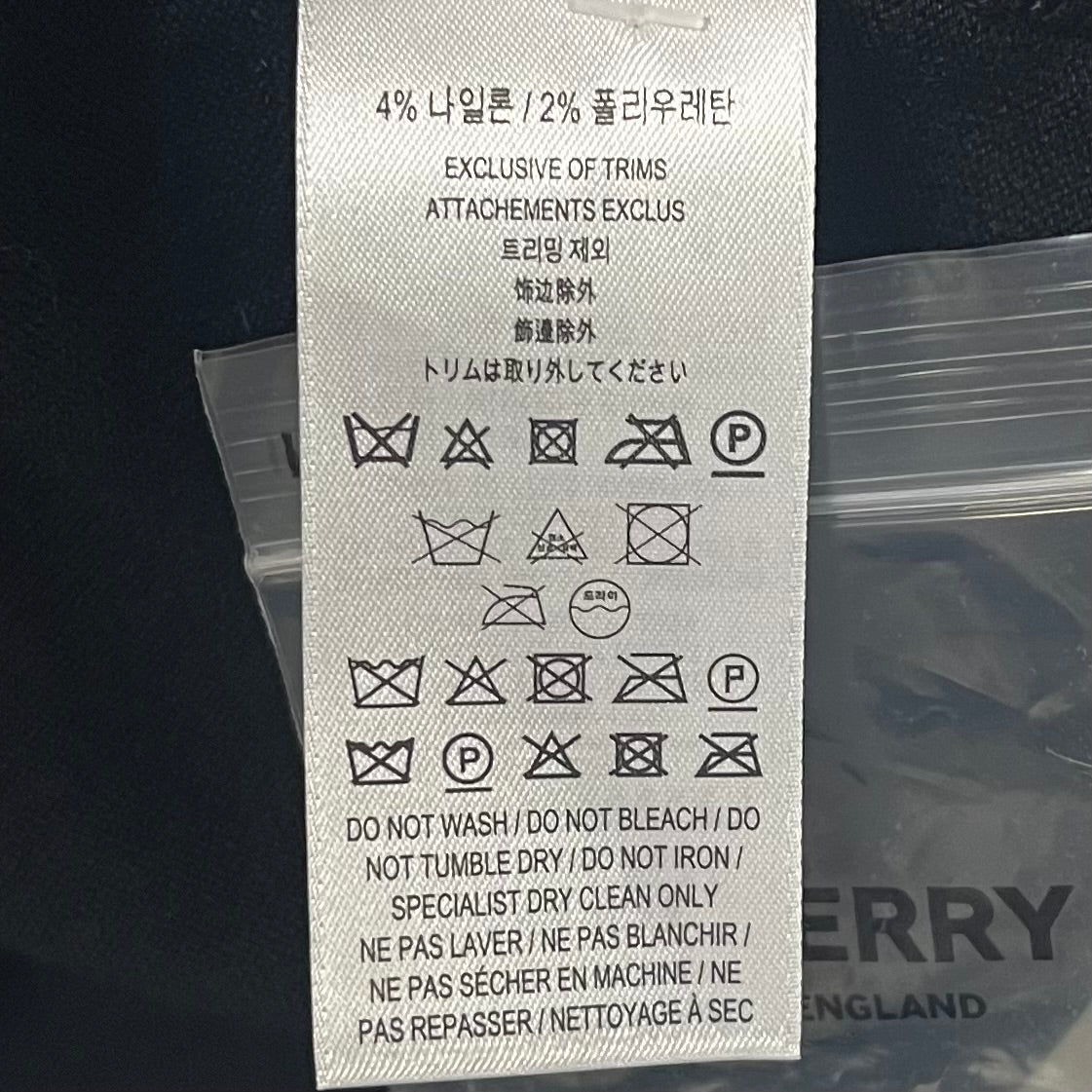 Burberry バーバリー ポロシャツ 半袖ニット カシミア