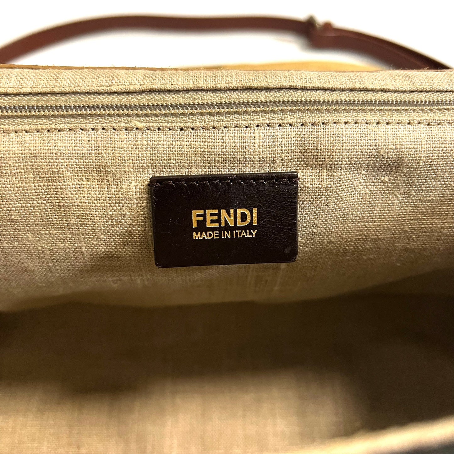 FENDI フェンディ シルヴァーナ ハンドバッグ ペカン 2WAY