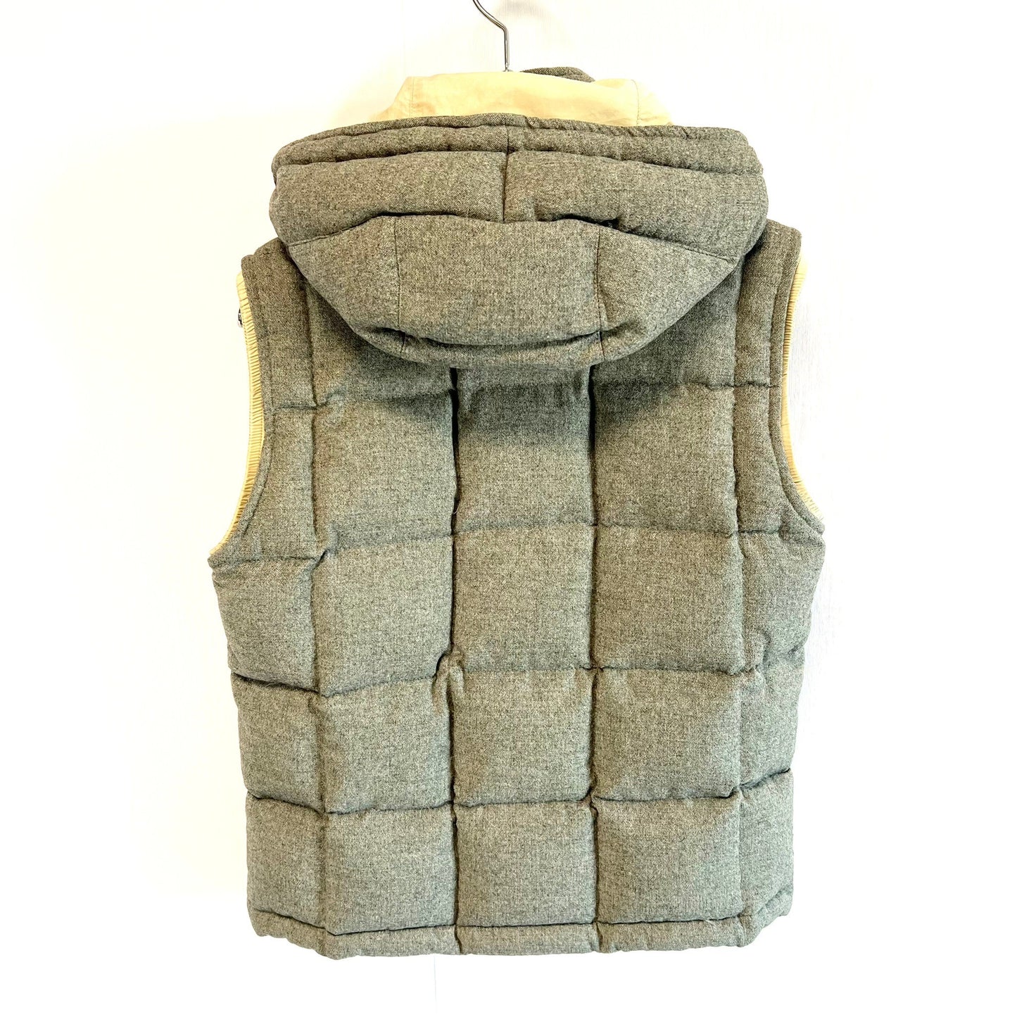 MONCLER ERAULT モンクレール ダウンジャケット ベスト フード グレー