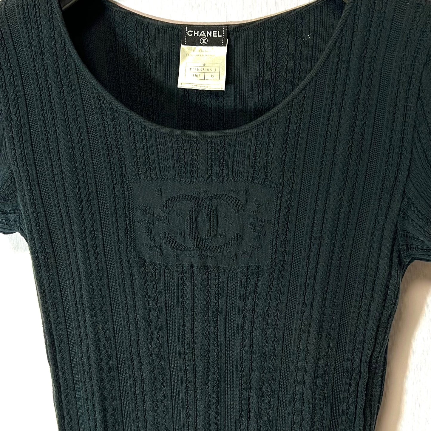 CHANEL シャネル 半袖ニット サマーニット ココマーク