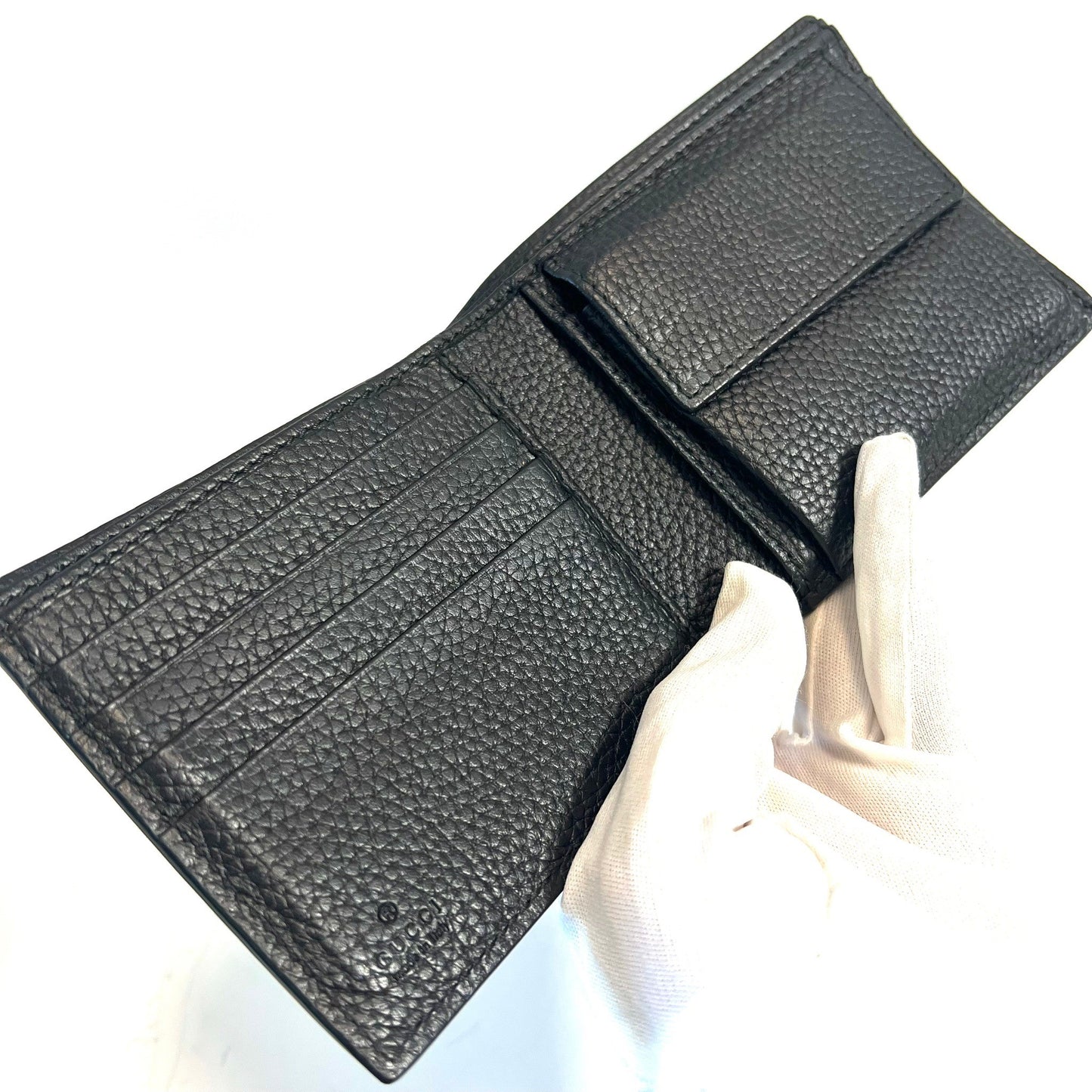 GUCCI Jumbo GG Bi-fold Wallet