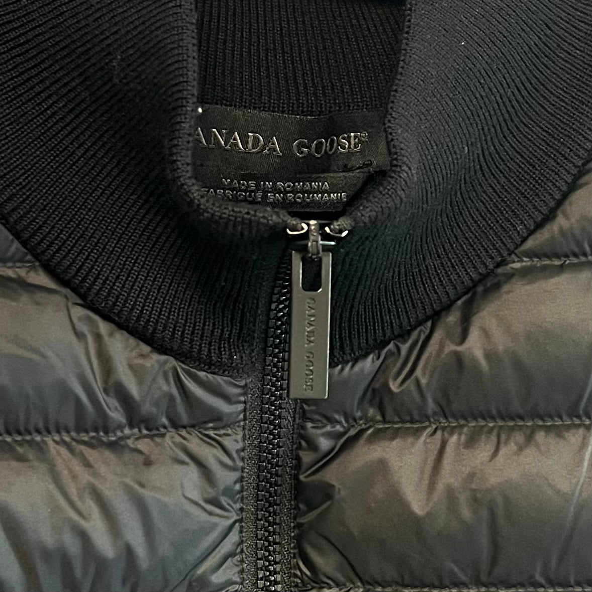 CANADA GOOSE カナダグース ダウンニット ブラックレーベル
