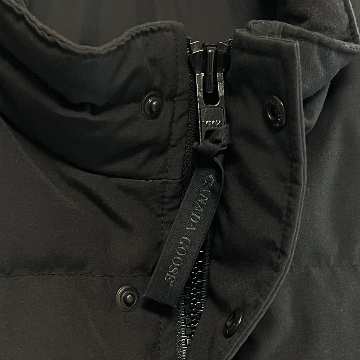 CANADA GOOSE カナダグース ダウンベスト ギャルソンベスト ブラックレーベル