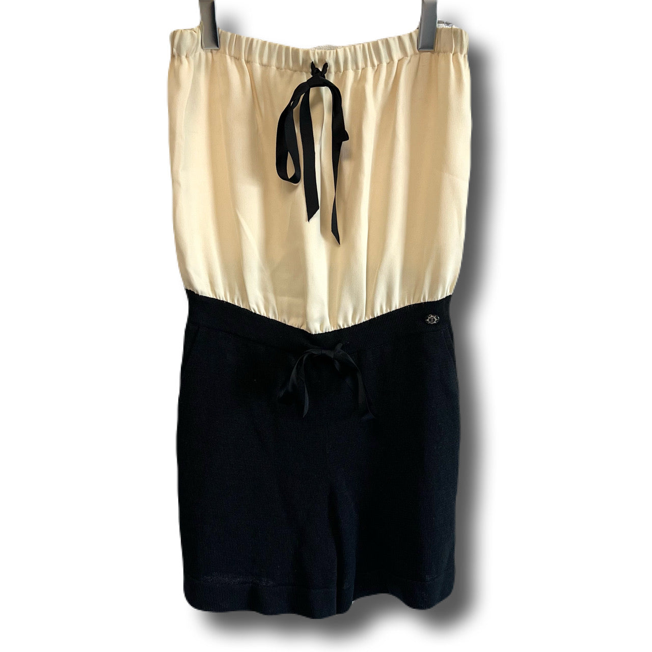 CHANEL Chanel all-in-one overalls off-shoulder