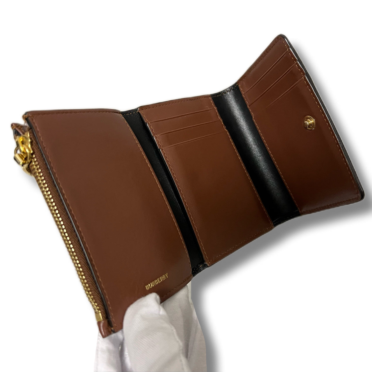 Burberry バーバリー 二つ折り財布 モノグラム