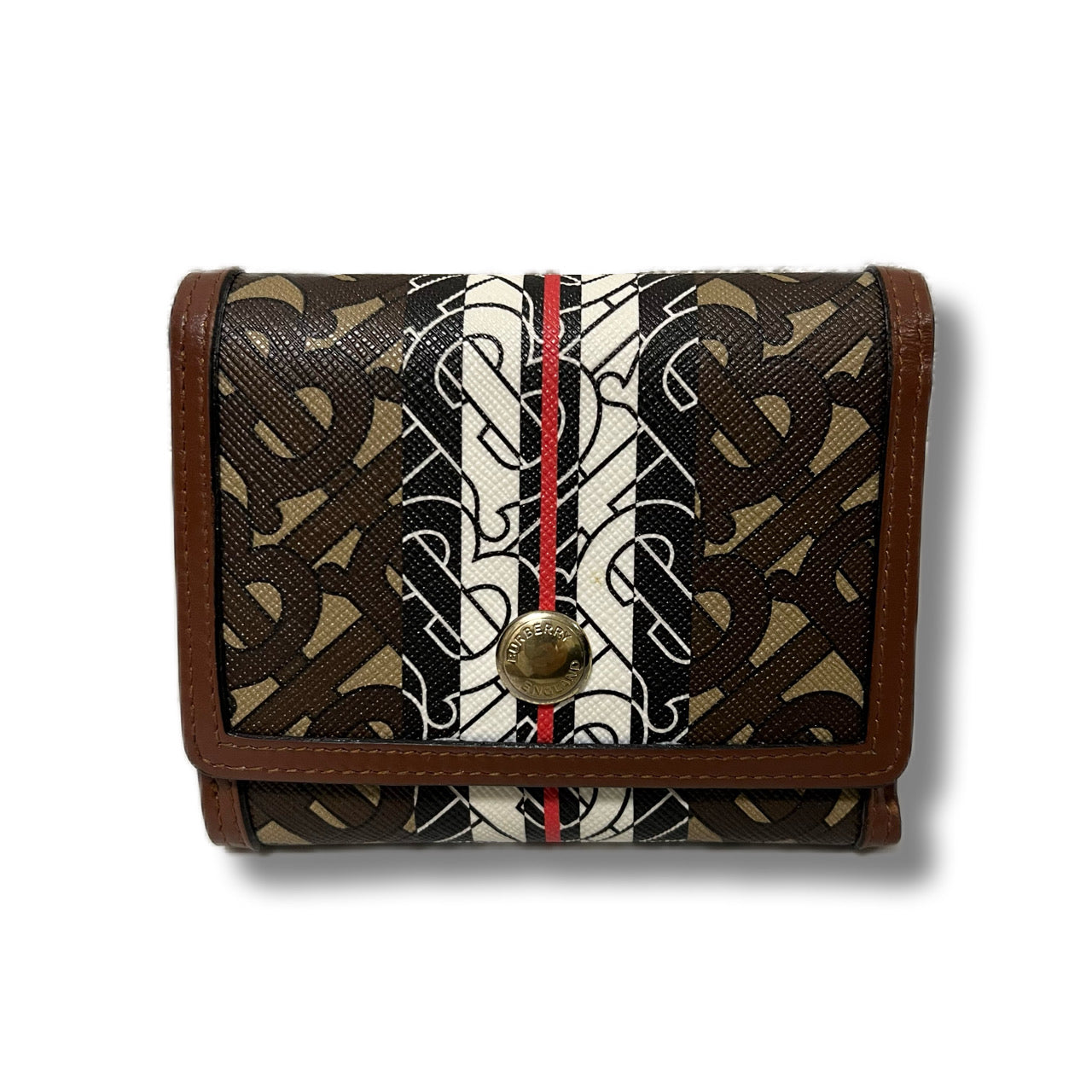 Burberry バーバリー 二つ折り財布 モノグラム
