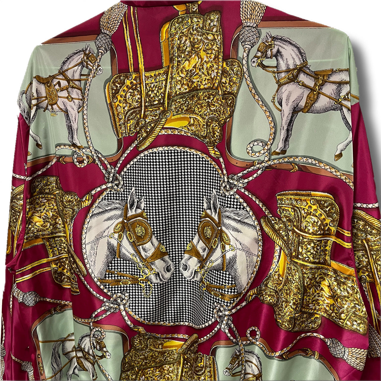 GUCCI グッチ ナイロンジャケット スカーフ柄