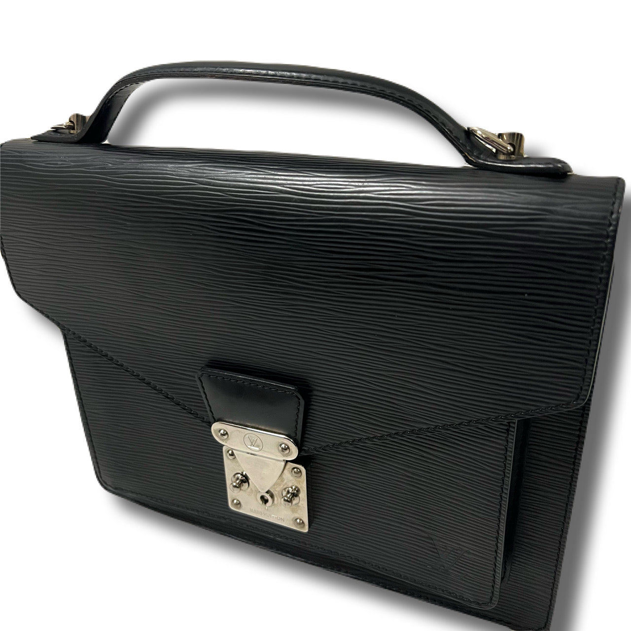 LOUIS VUITTON ルイヴィトン モンソー ハンドバッグ エピ