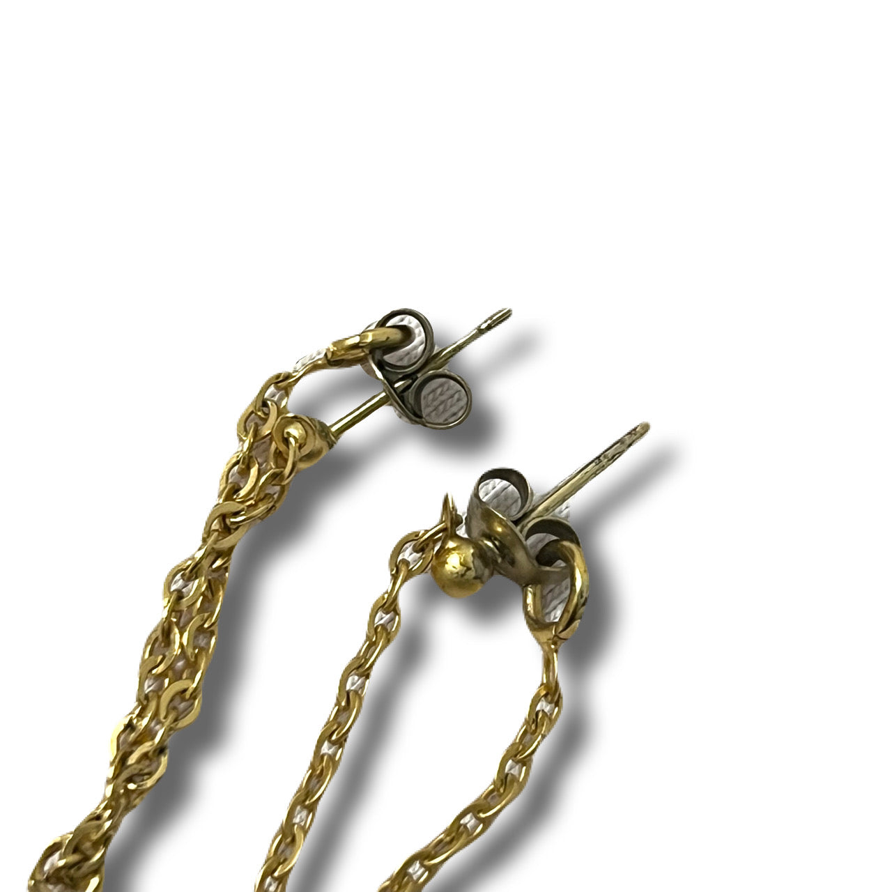 CHANEL シャネル ピアス ココマーク チェーン