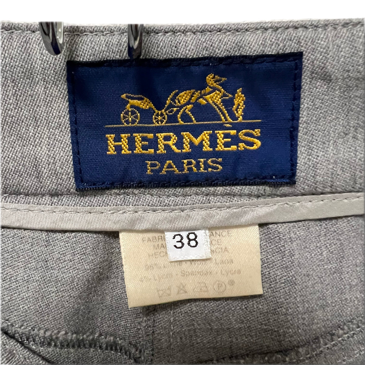 HERMES エルメス スラックス ヴィンテージ パンツ