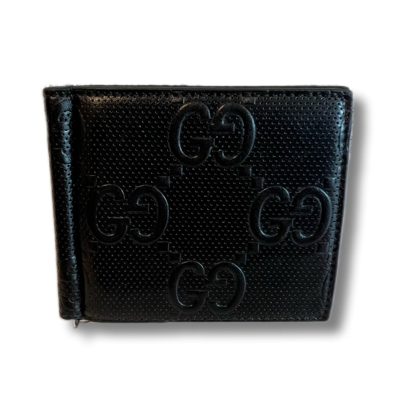 GUCCI グッチ マネークリップ 折り財布 GG柄