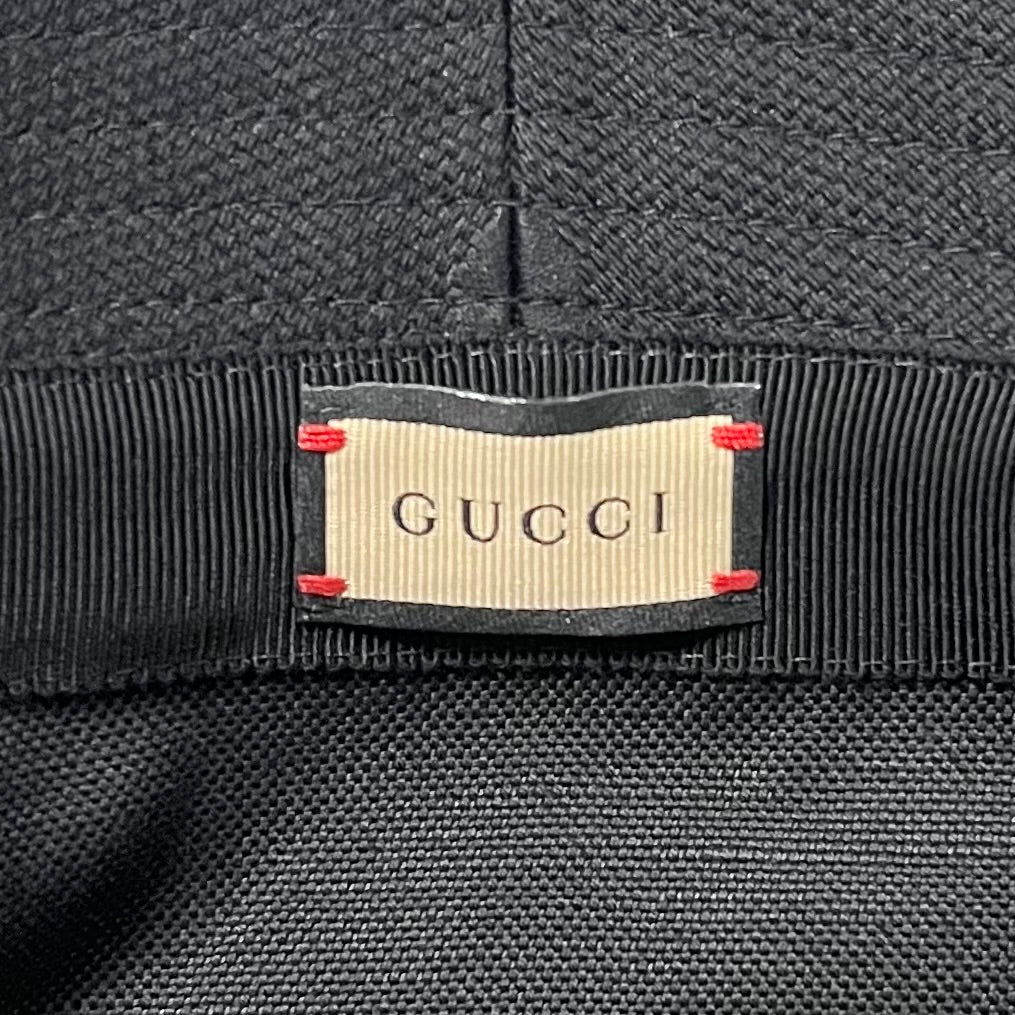 GUCCI グッチ バケットハット ジャンボGGロゴ