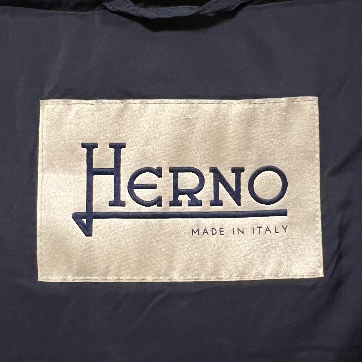 HERNO Down Coat Navy