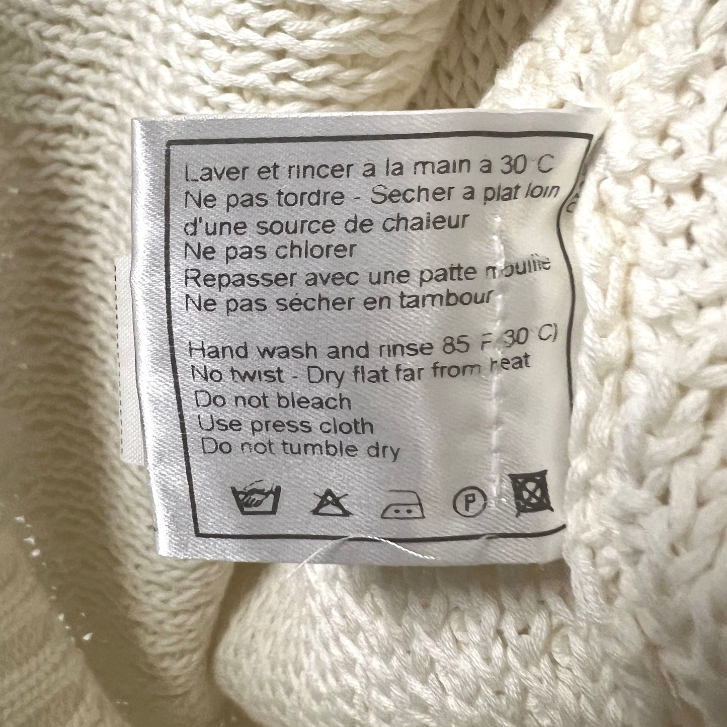 CHANEL シャネル ノースリーブニット タンクトップ ココマーク