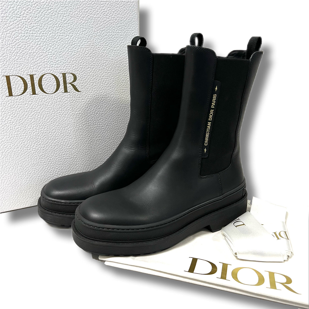 DIORトライアルショートブーツ