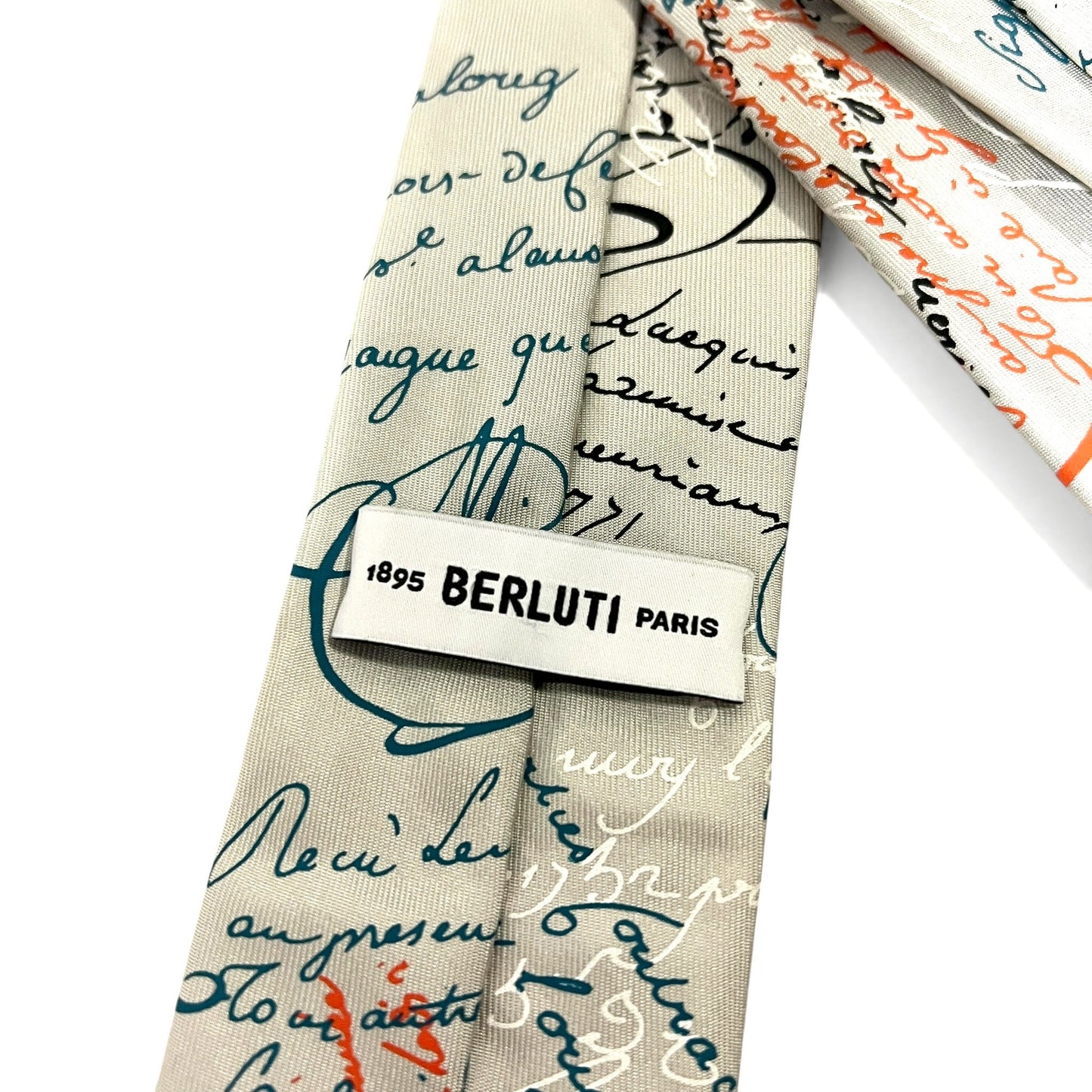 Berluti ベルルッティ シルクネクタイ スクリット