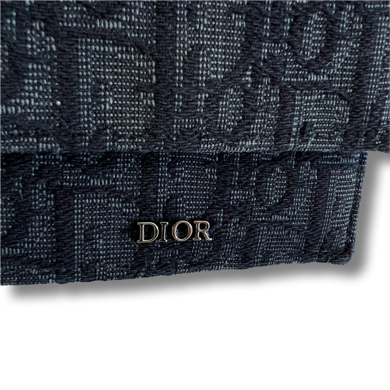 DIOR Christian Dior Folding Wallet Oblique