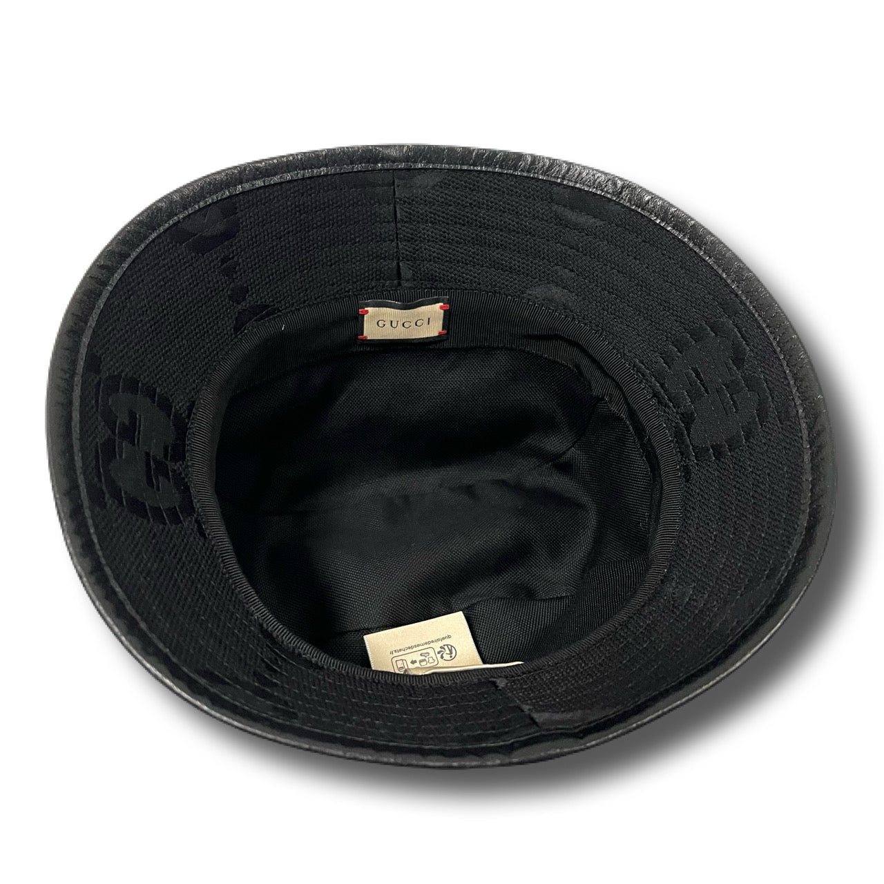GUCCI グッチ バケットハット ジャンボGGロゴ
