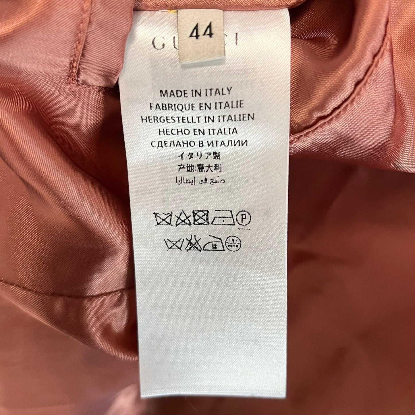 GUCCI グッチ バードオブプレイシルクボンバージャケット
