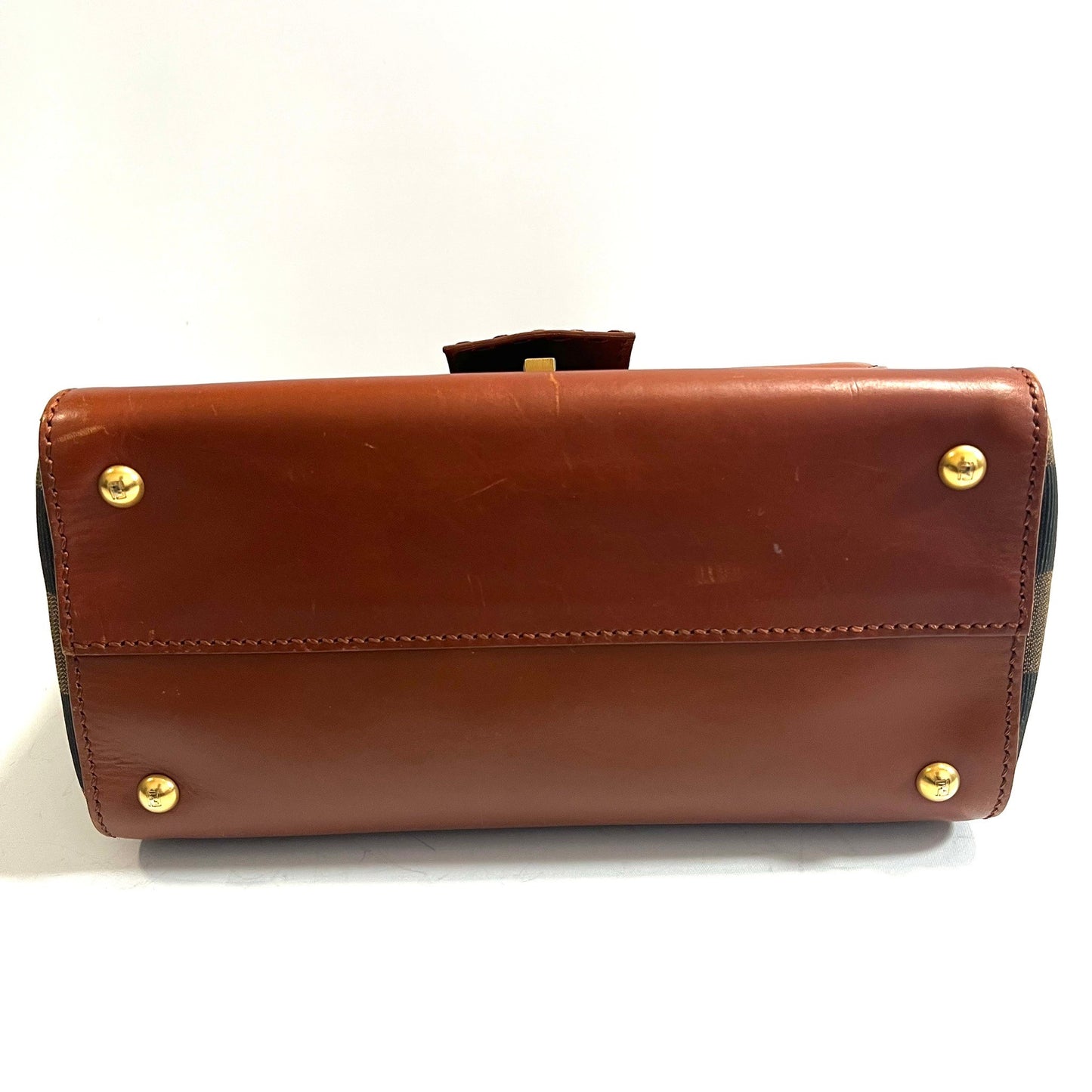 FENDI フェンディ シルヴァーナ ハンドバッグ ペカン 2WAY