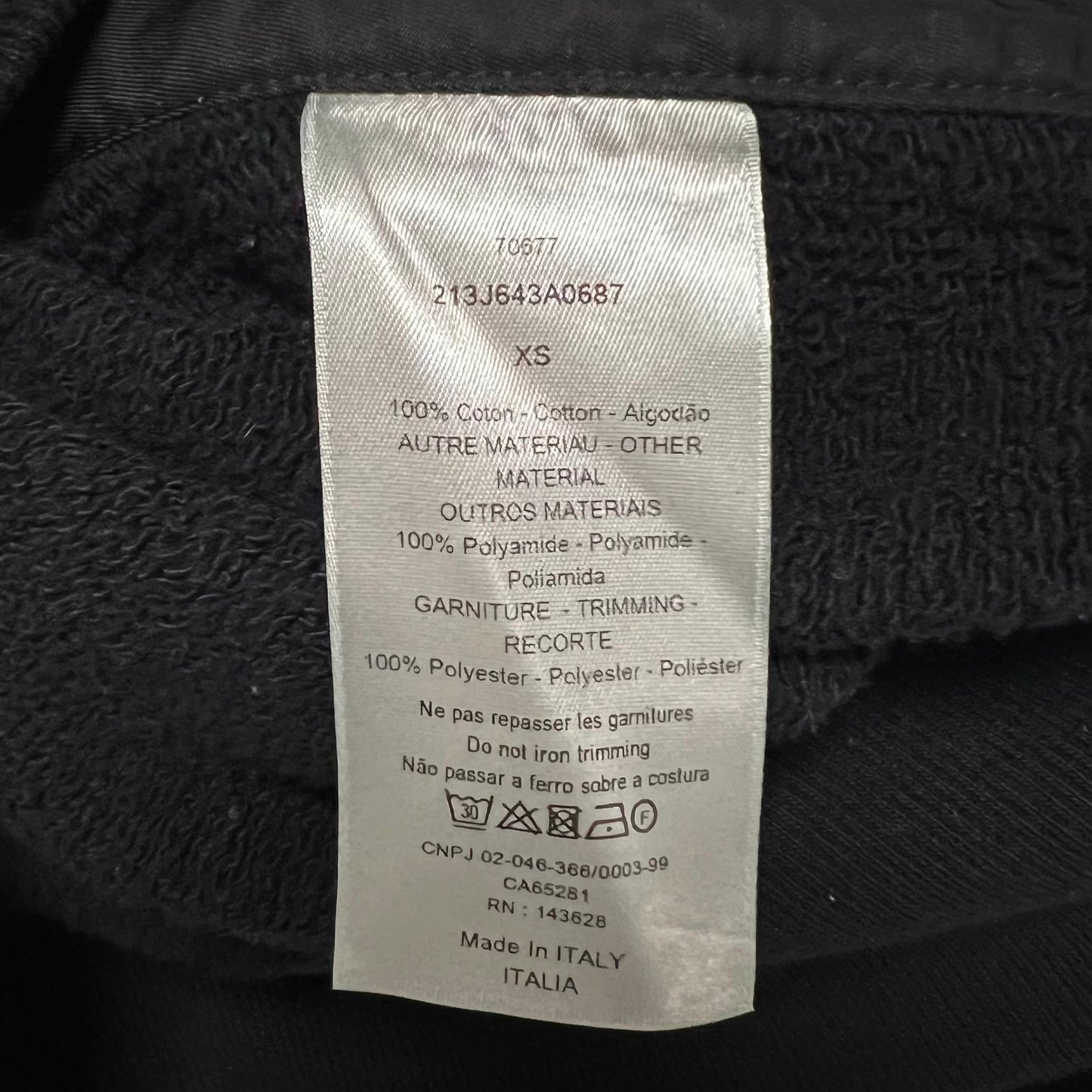 DIOR sacai Dior Sacai Sweat Trainer