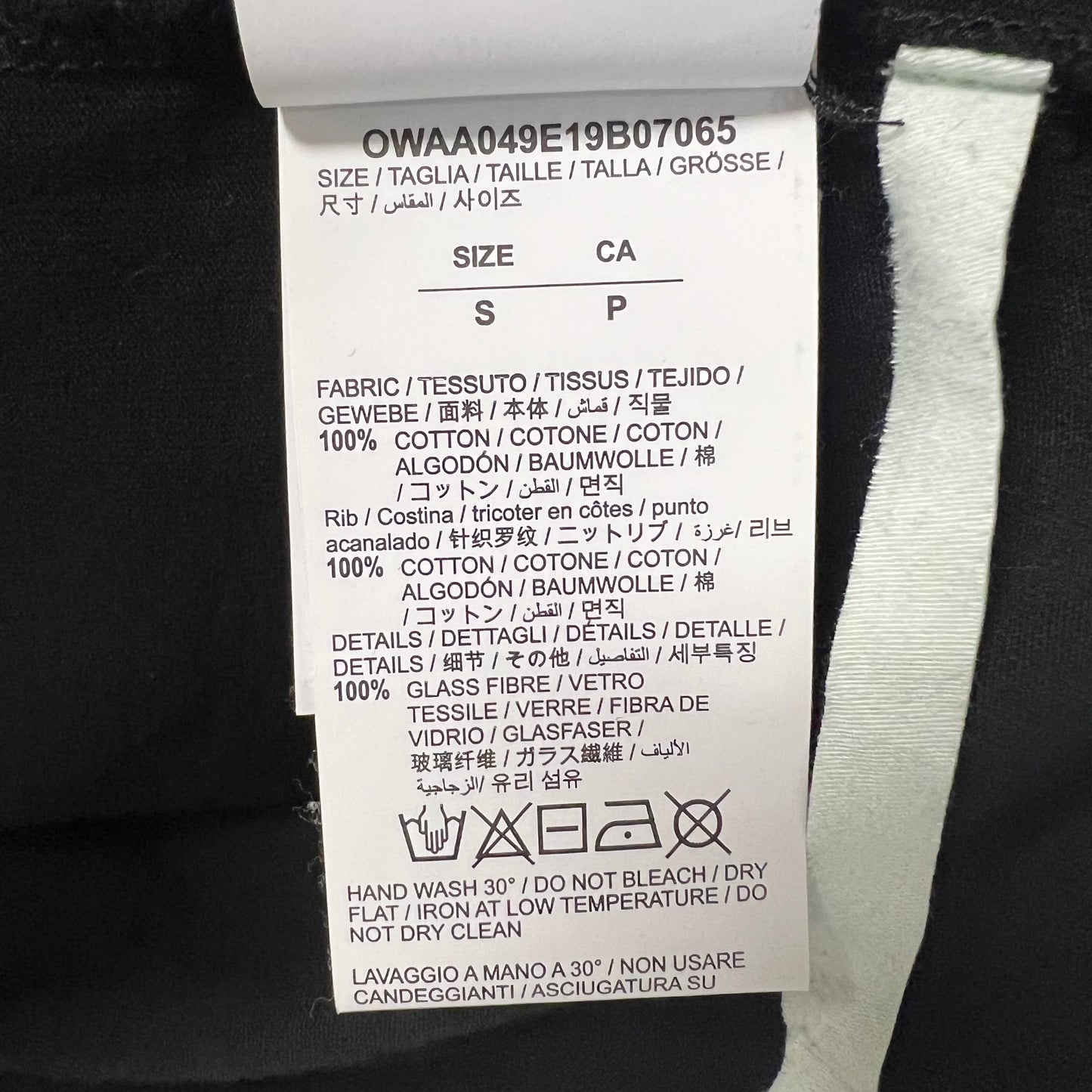 OFF-WHITE オフホワイト Tシャツ スワロフスキー