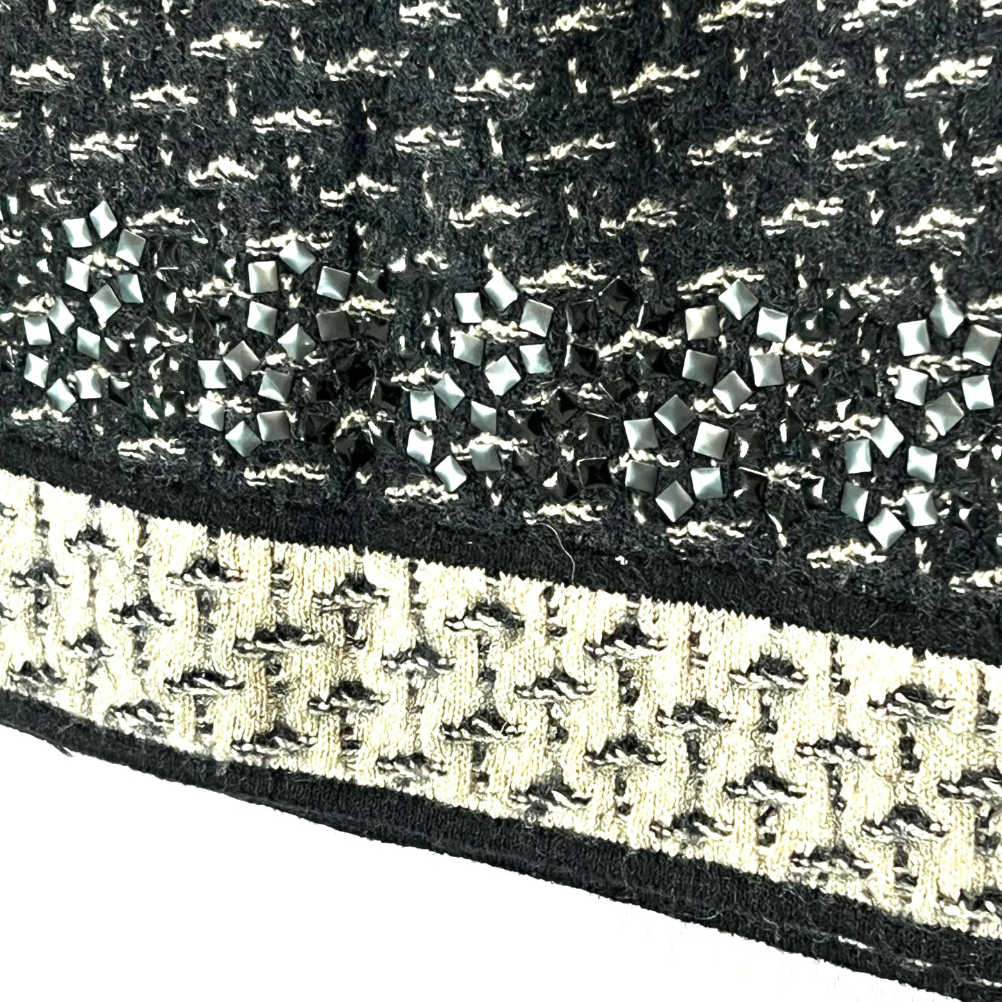 CHANEL シャネル ニットスカート ショート ツイード ココマーク