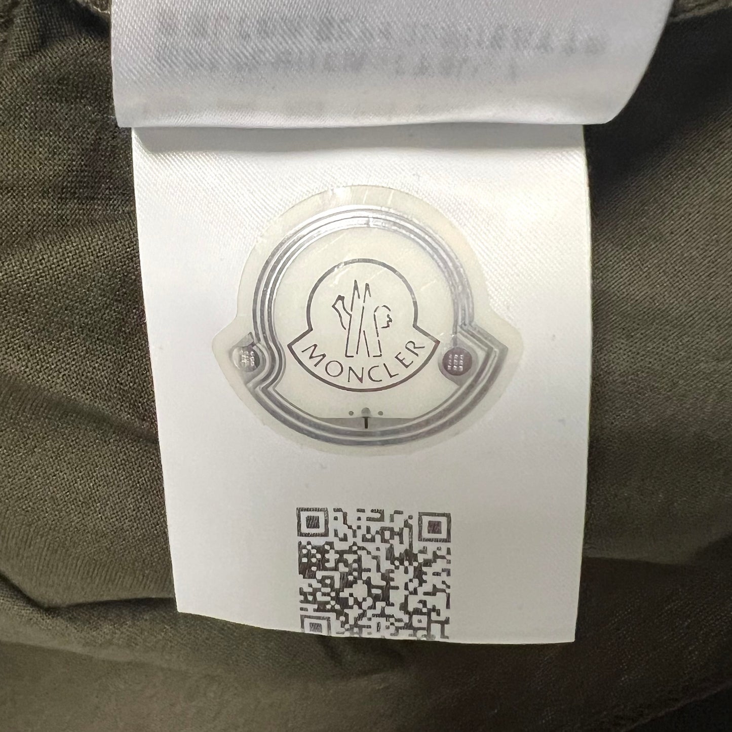 MONCLER モンクレール Tシャツ ダブルワッペン カーキ