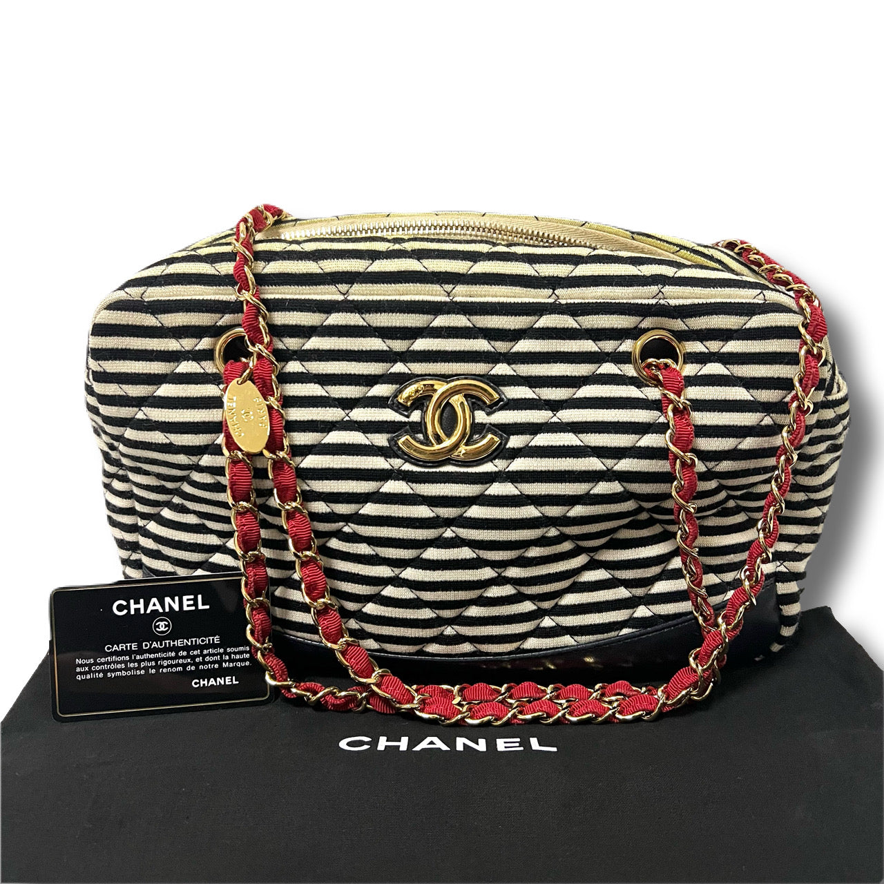CHANEL シャネル ココセイラー ショルダーバッグ マリン