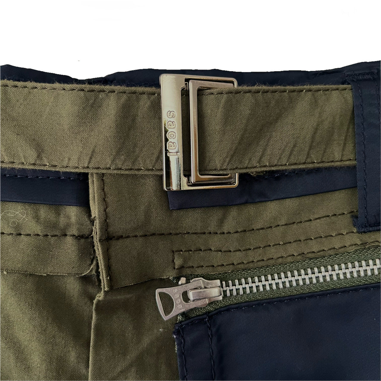 sacai 21aw cargo pants oxford pants