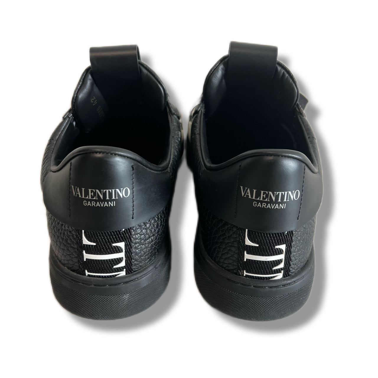 VALENTINO Valentino sneakers in leather and black