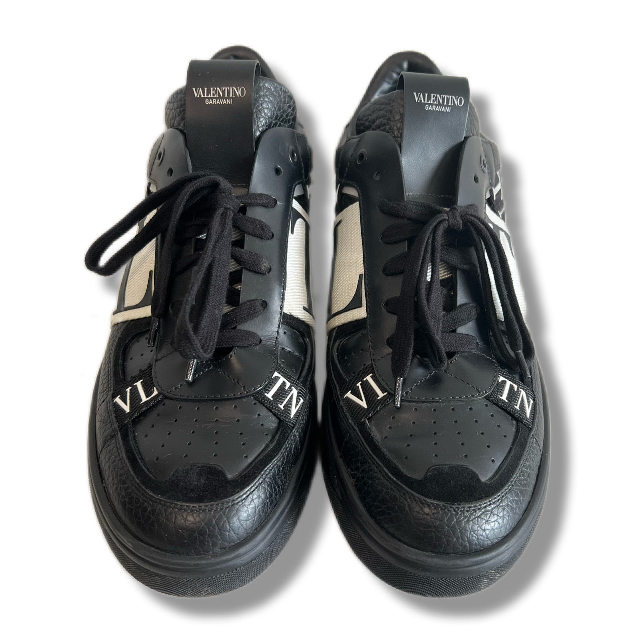 VALENTINO Valentino sneakers in leather and black