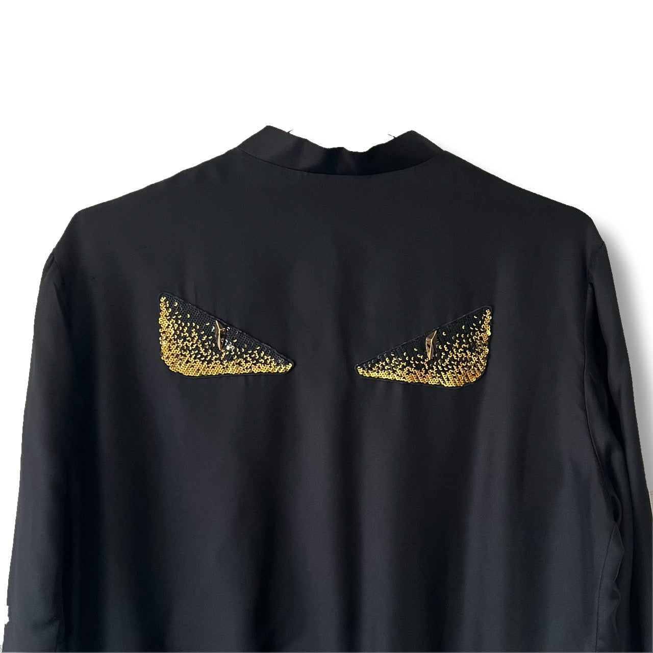 FENDI Bugs Monster Blouson MA-1 Track Jacket Sequins