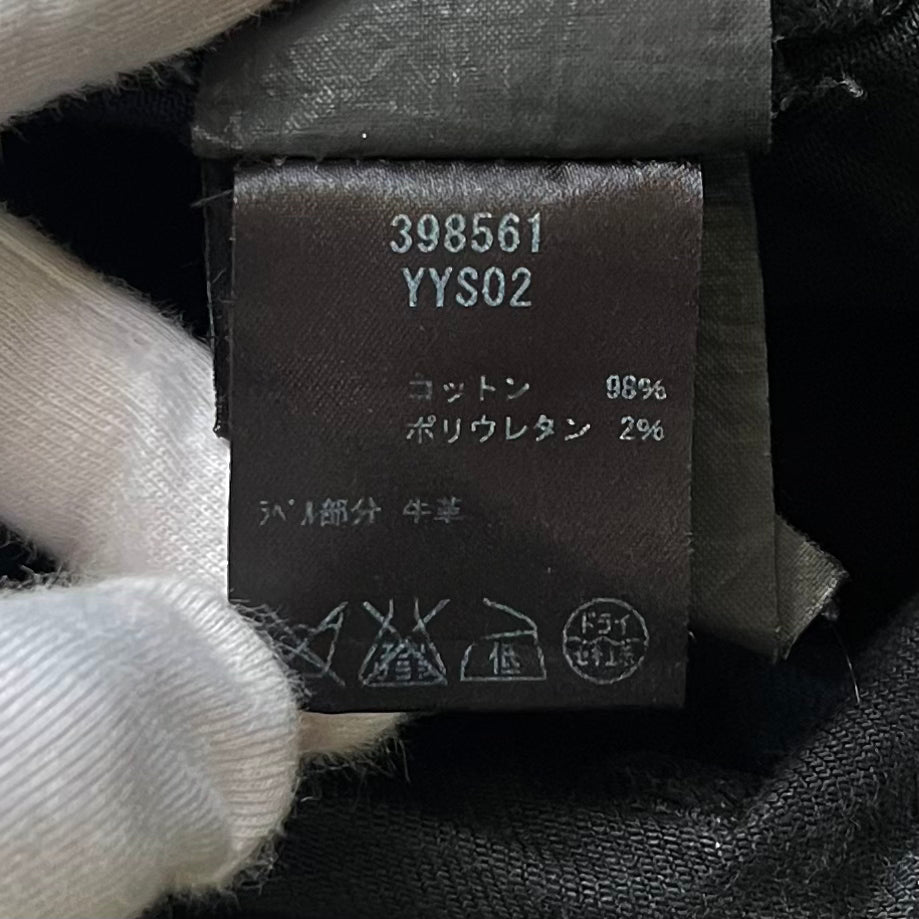 SAINT LAURENT サンローラン 16aw エディ期 ブラックデニム ダメージジーンズ