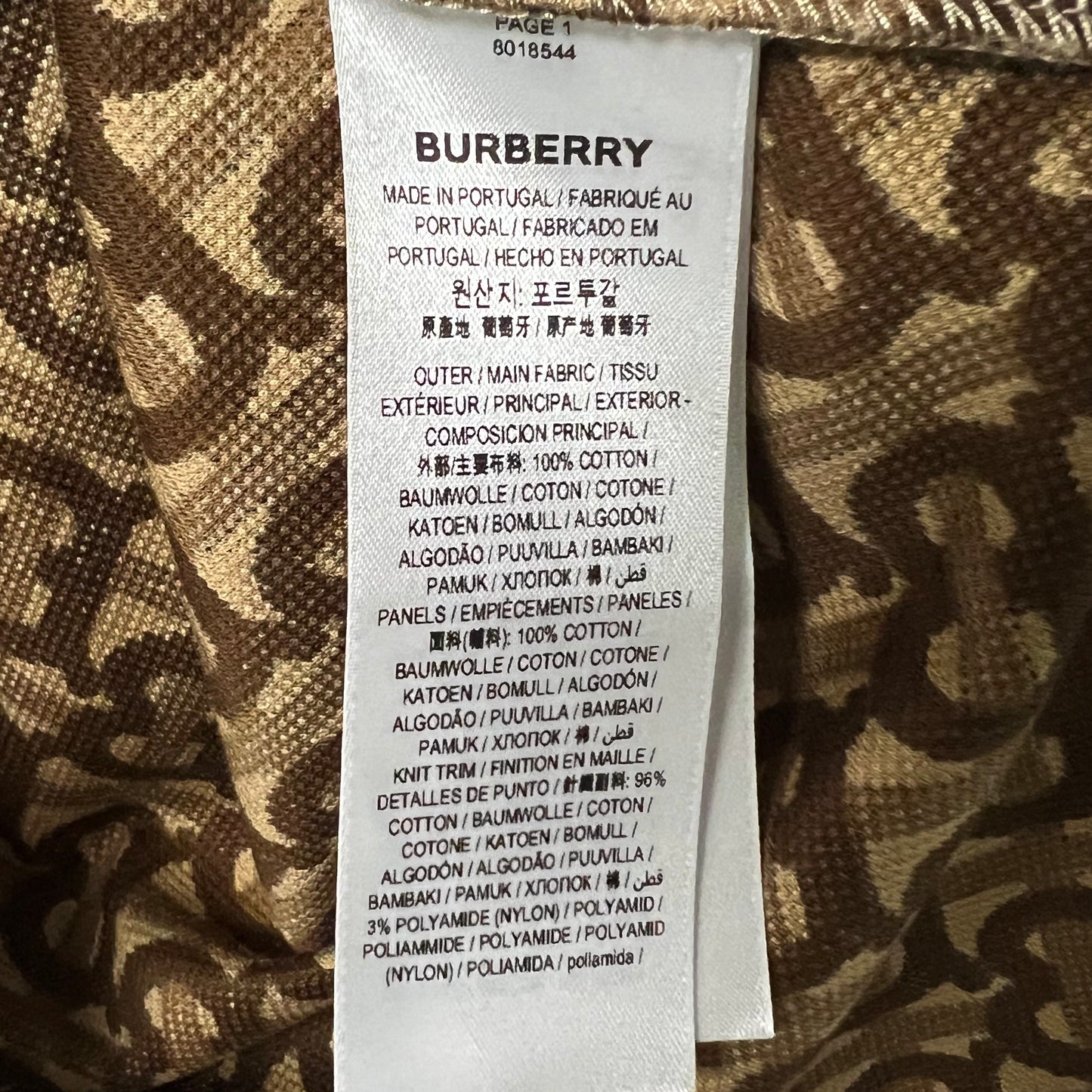 Burberry バーバリー ポロシャツ モノグラム