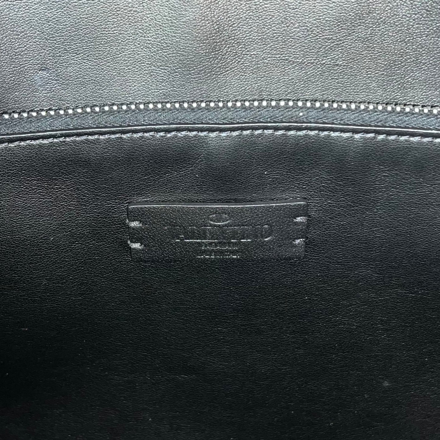 VALENTINO ヴァレンティノ トートバッグ レザーパッチ ビックロゴ