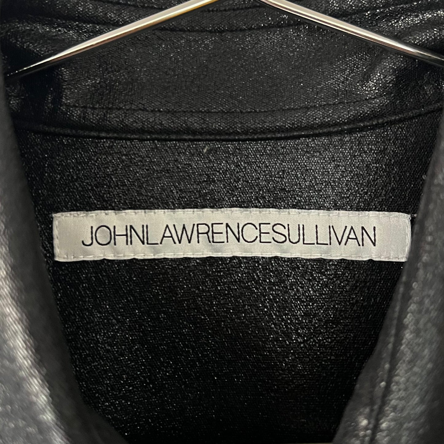 JOHN LAWRENCE SULLIVAN シャツ フェイクレザー