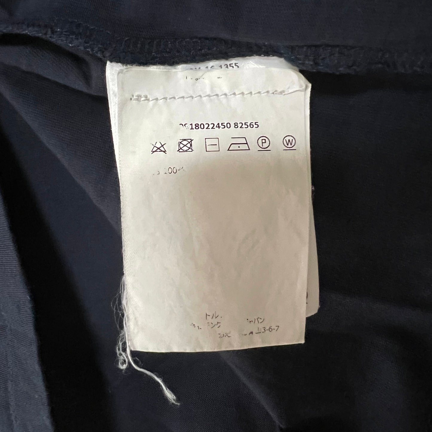 MONCLER T-shirt with double patch, navy, big logo