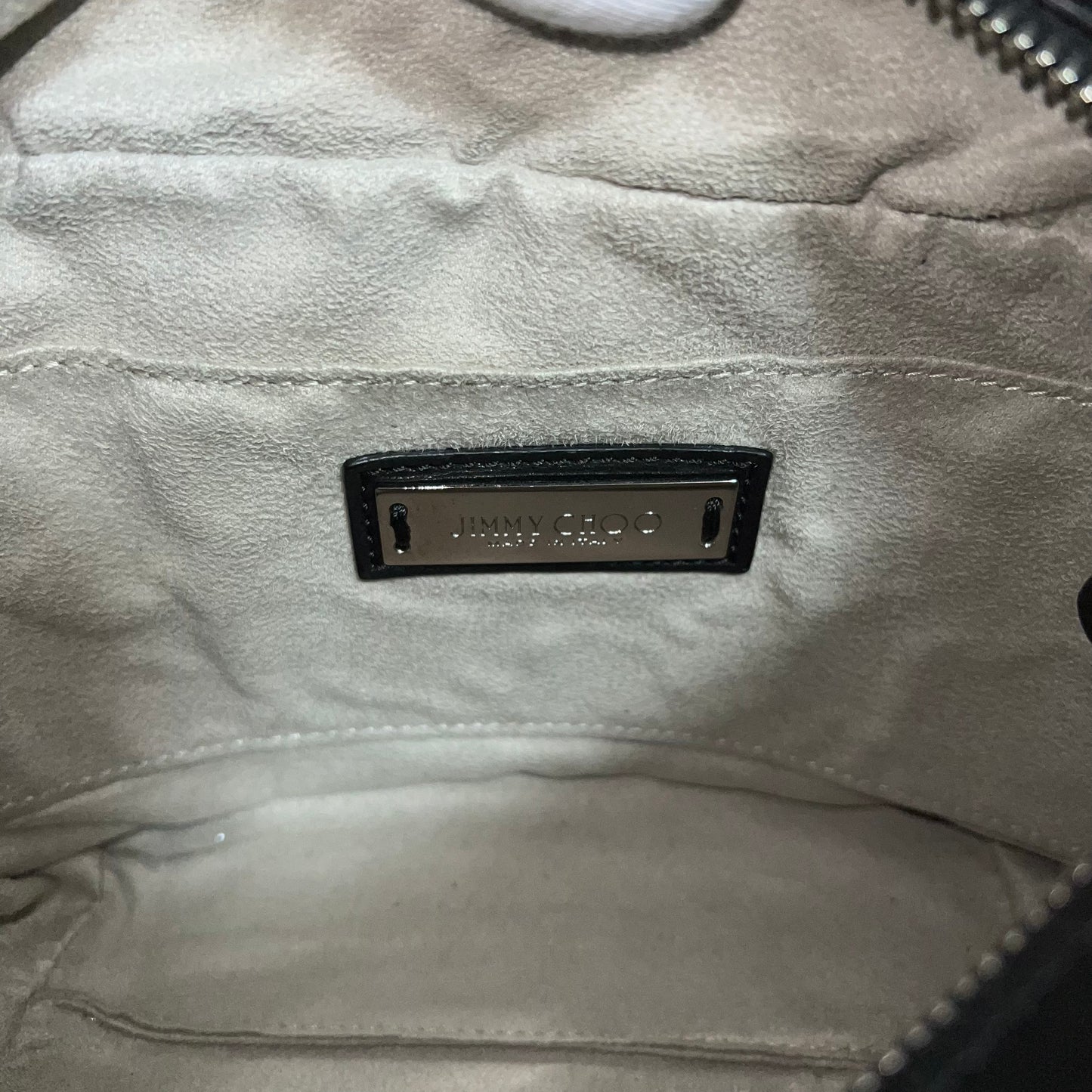 JIMMY CHOO ジミーチュウ ハンドバック レザー スタッヅ